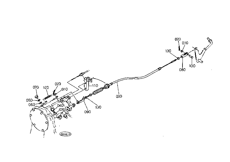 Accel.Control Cable With Cab