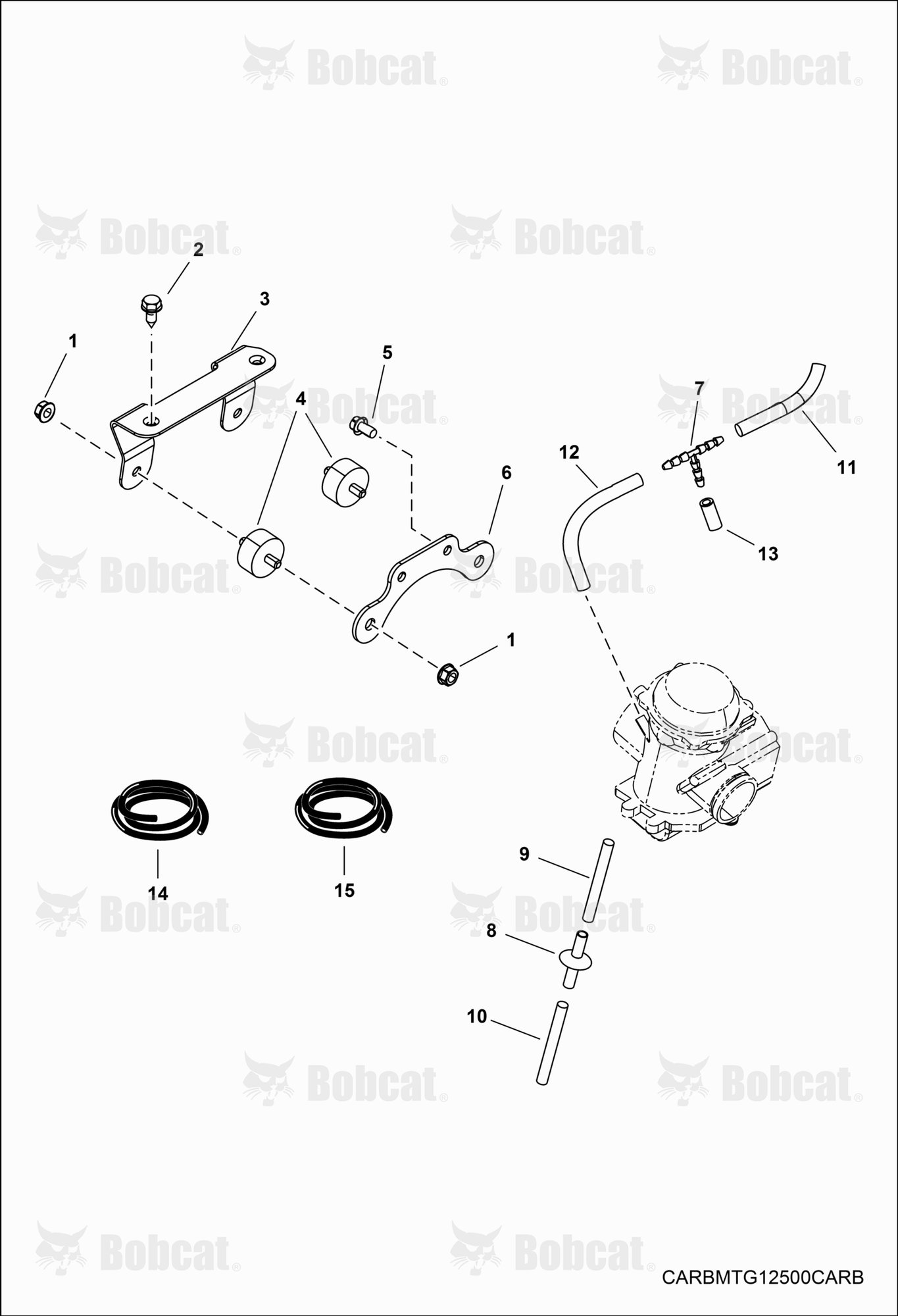 ENGINE, Carburetor Mounting