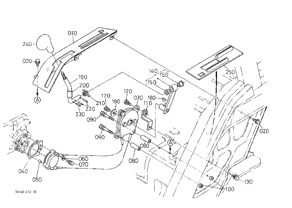 Main Gear Shift Lever [Gst Type] [Cab Type]