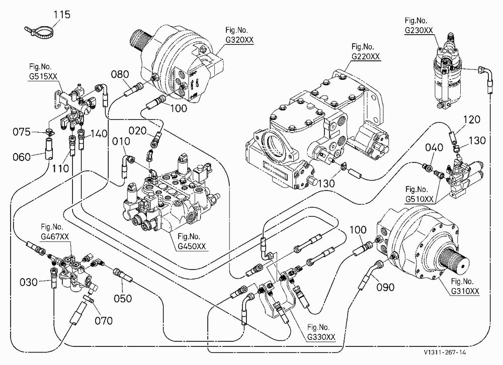 OIL PIPING (RETURN)
