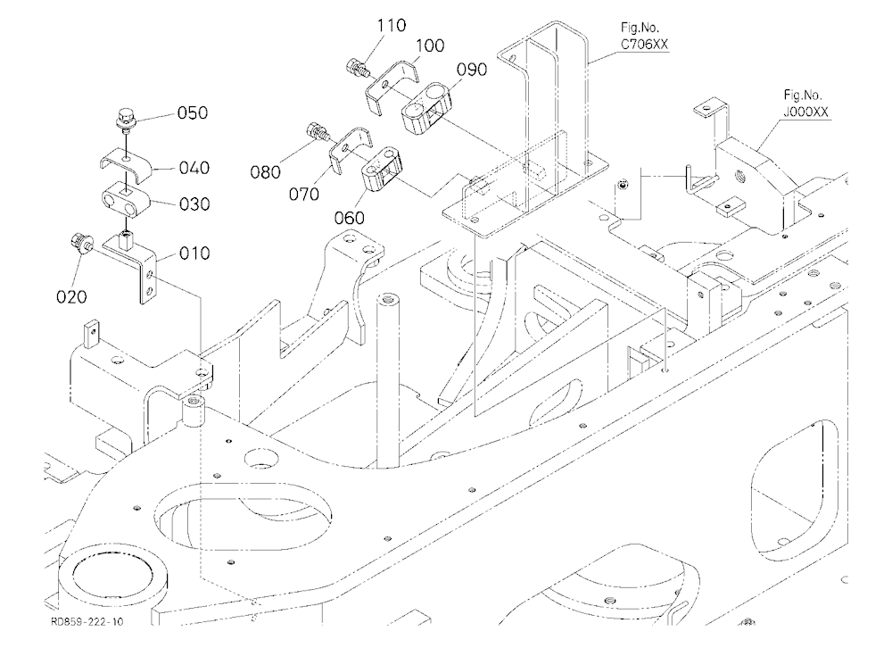 Oil Piping (Clamp 1)