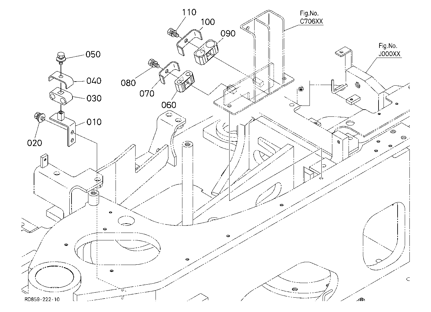 Oil Piping (Clamp 1)