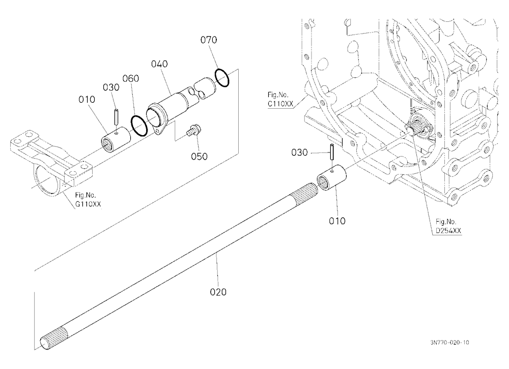 Front Propeller Shaft