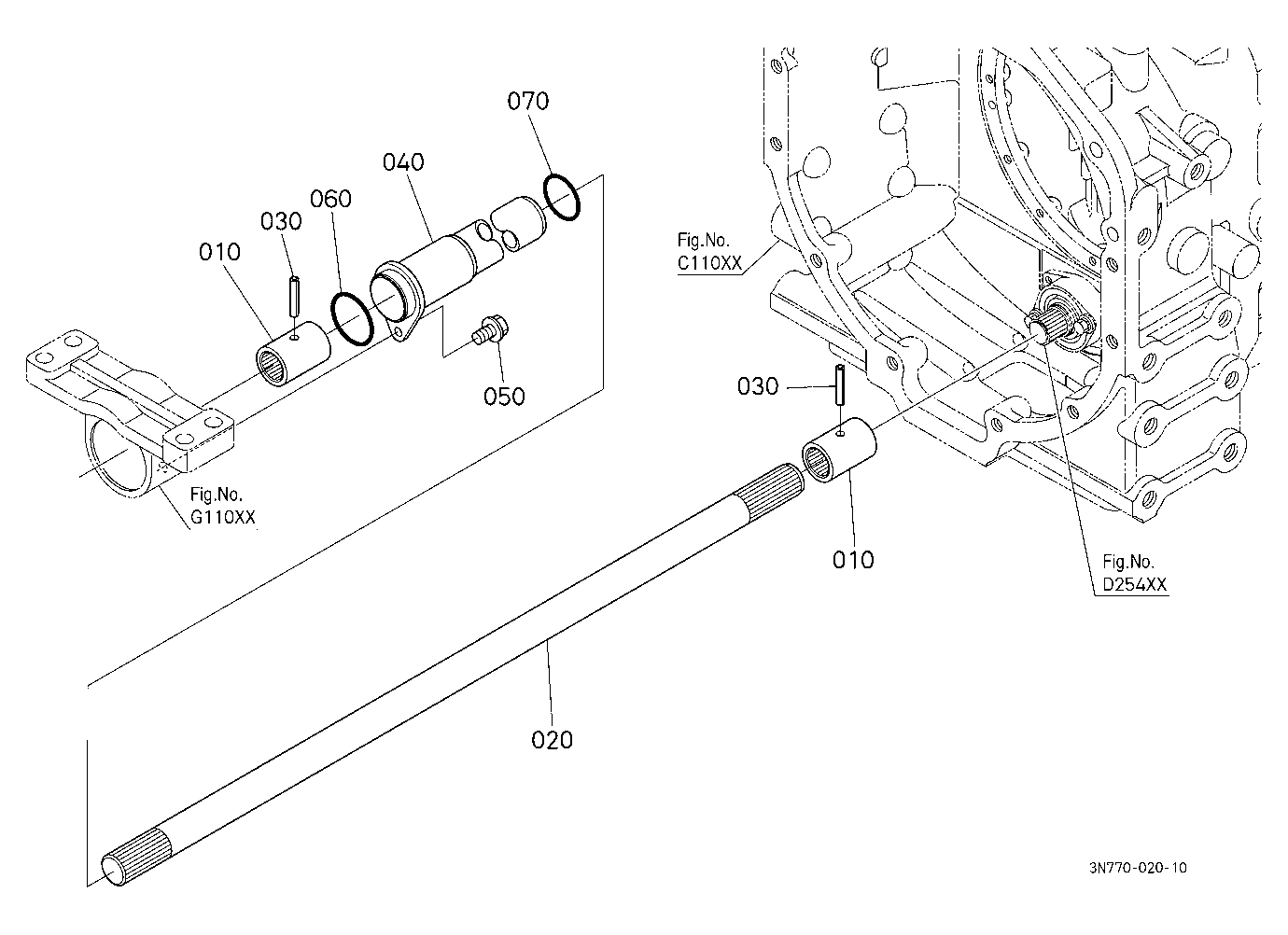 Front Propeller Shaft