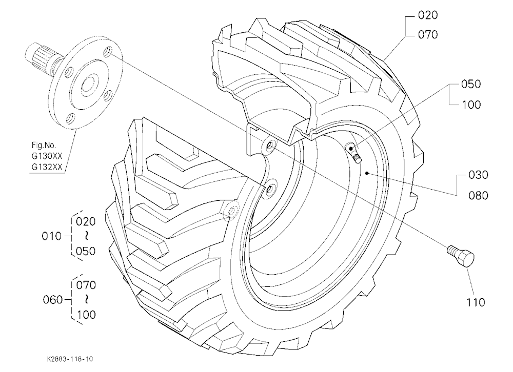 Front Wheel (18*8.5-10)
