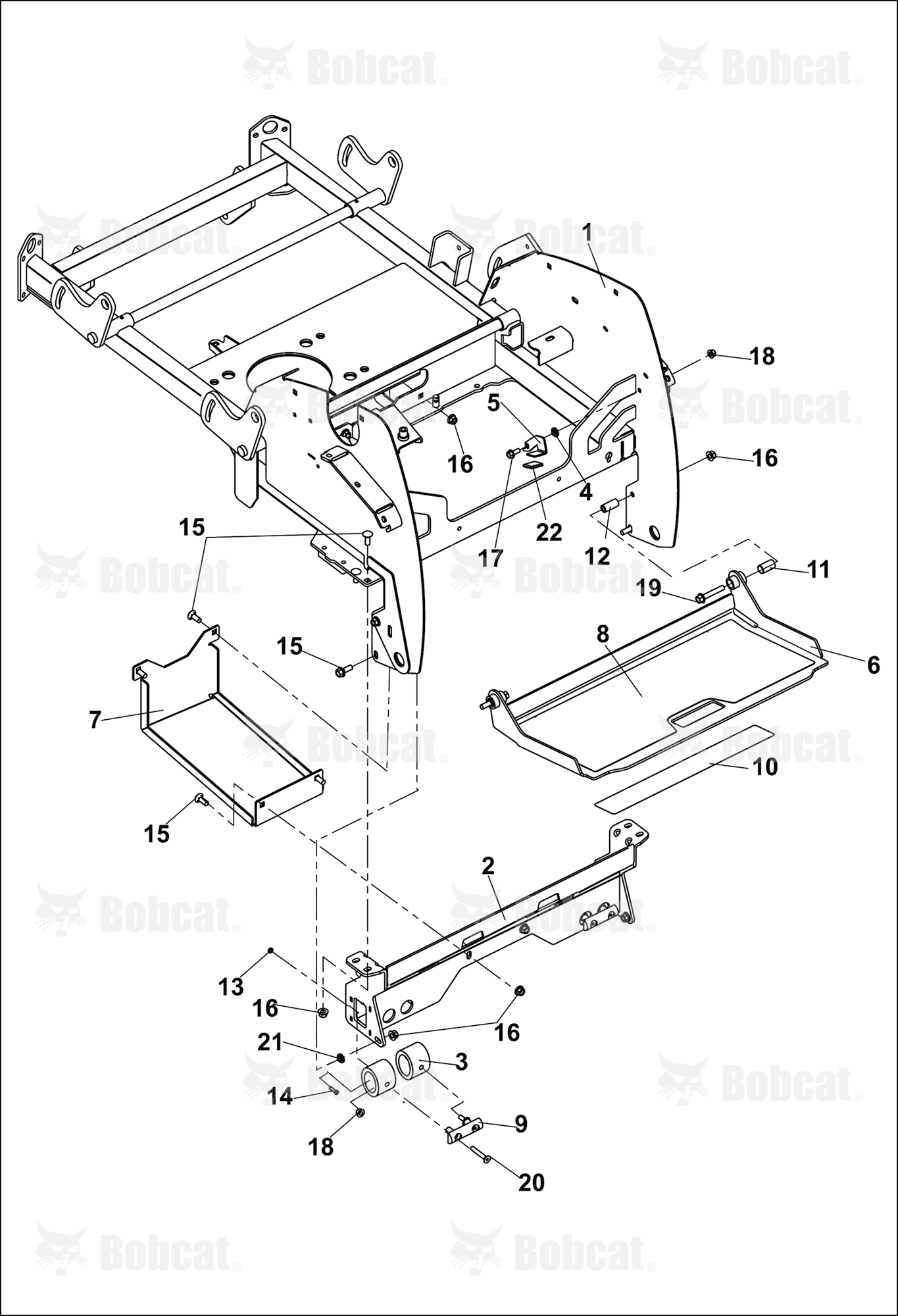 Rider Platform ASSY
