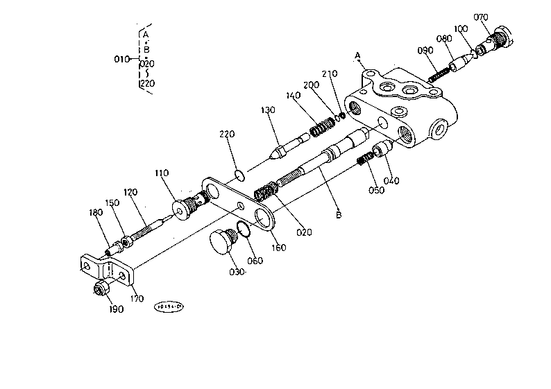 Control Valve (Position) [Component Parts]