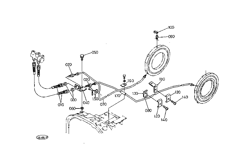 Brake Oil Piping With Cab