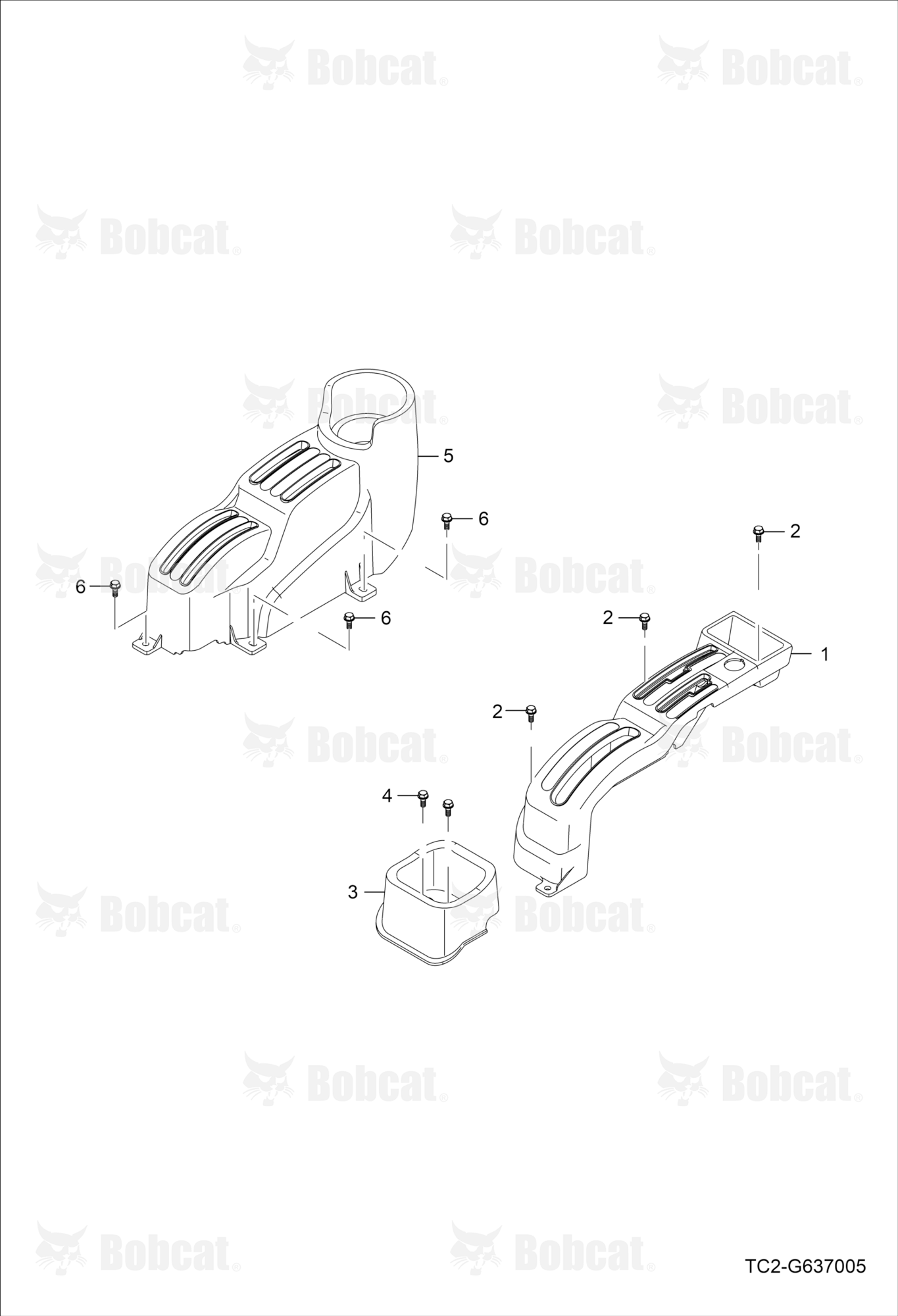 Lever Guide Group (ROPS)