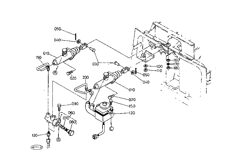 Brake Oil Tank With Cab