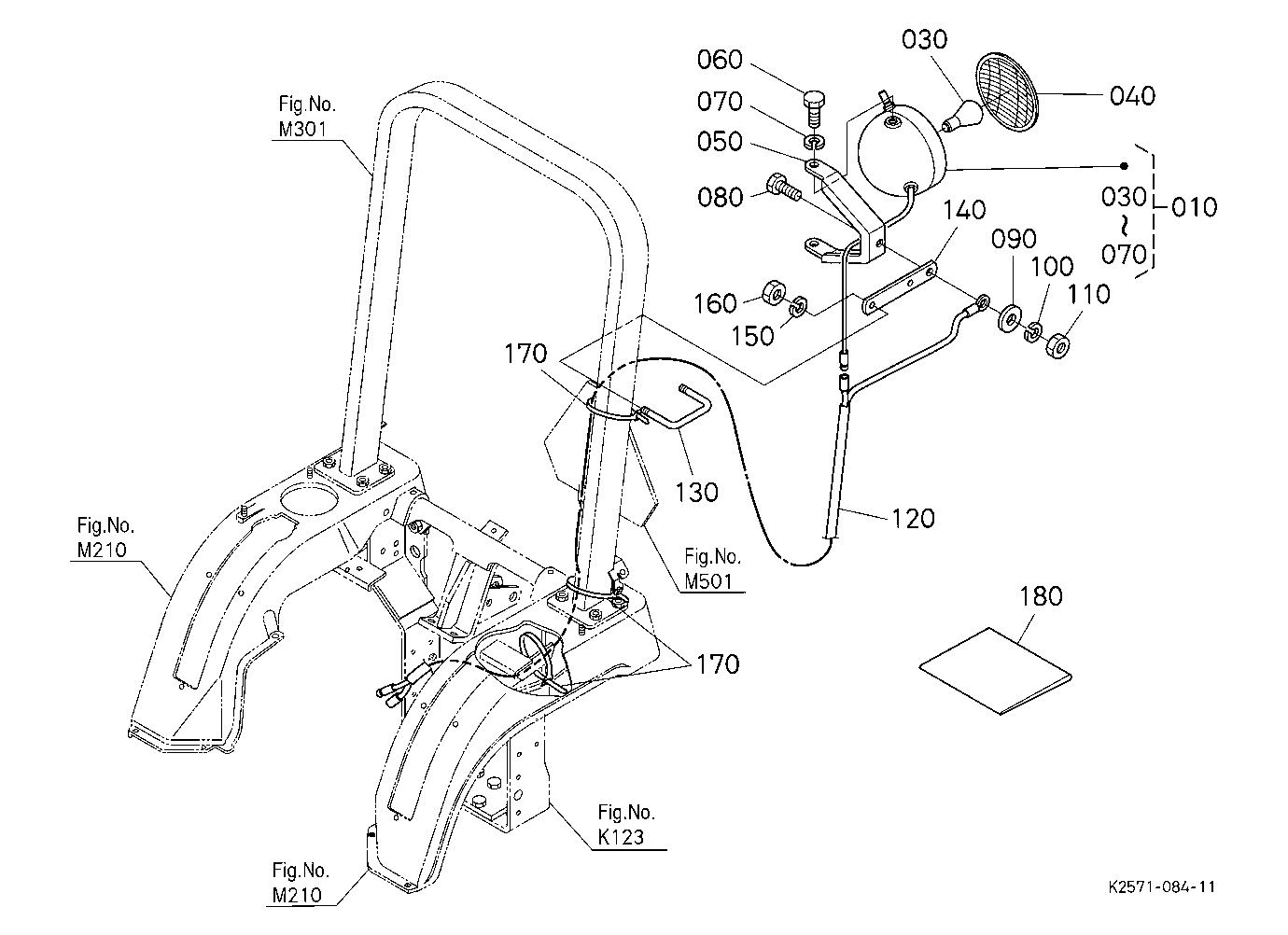 Warking Light Kit [Option]