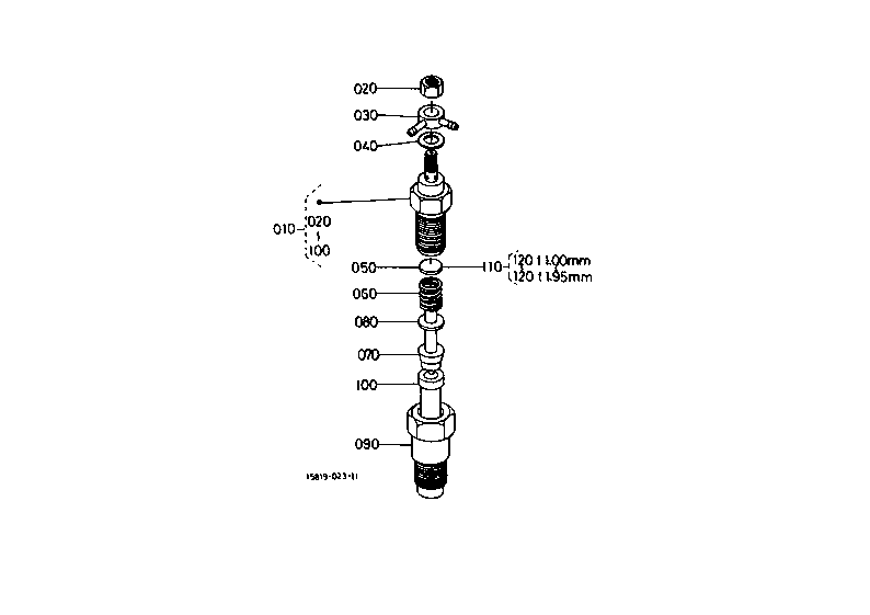 Nozzle Holder (Component Parts)