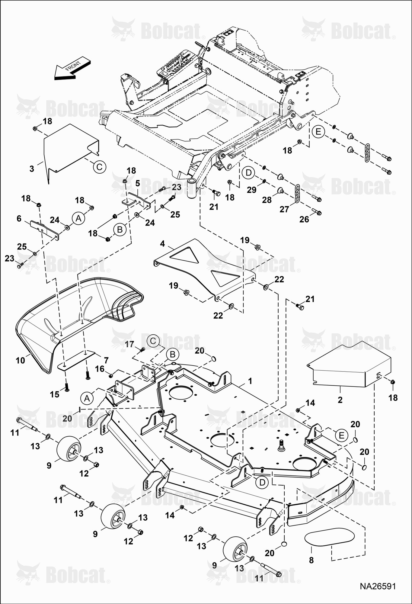 DECK, Wheels & Covers