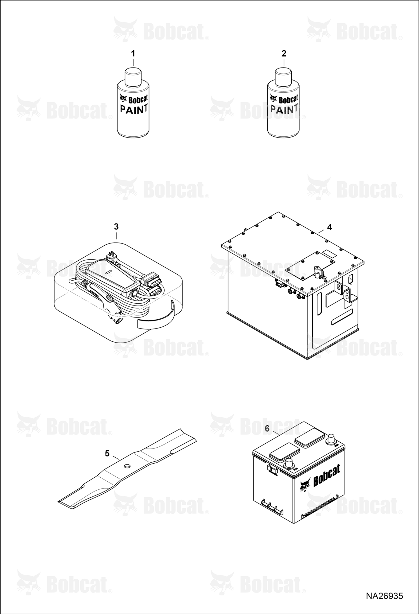 Maintenace Items (Service Parts)