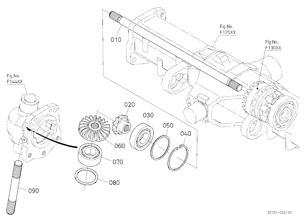 Differential Gear Shaft Rh
