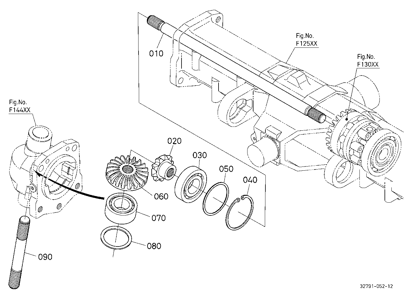 Differential Gear Shaft Rh