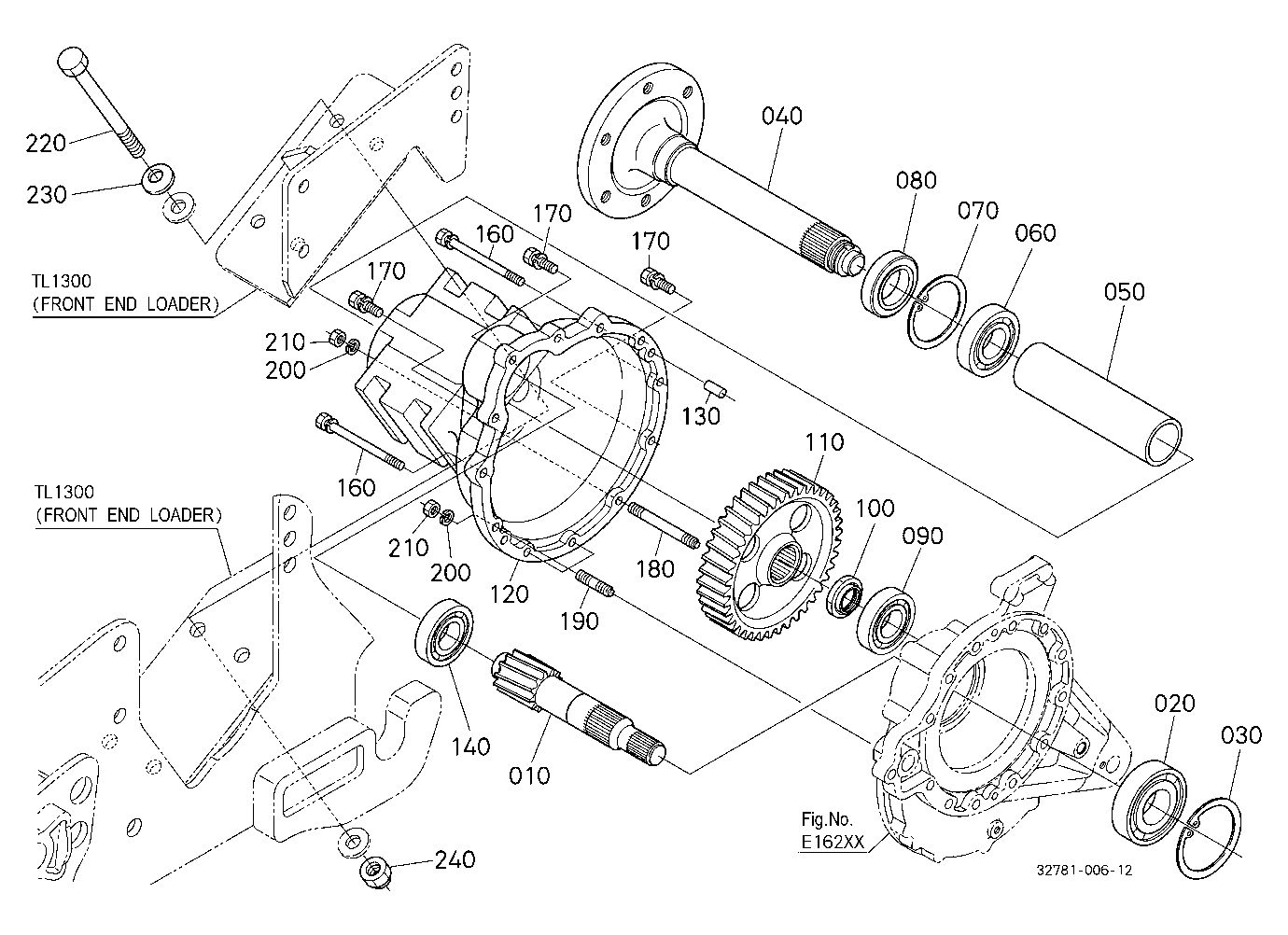 Rear Axle Rh