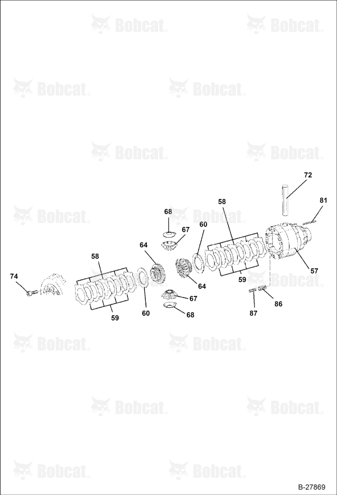 Differential Gears (Replacement Axle - 5904661666)