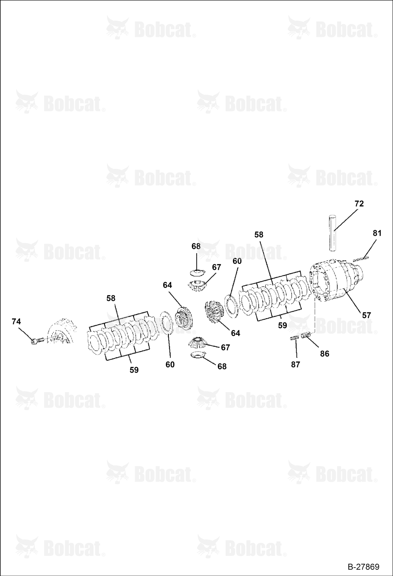Differential Gears (Replacement Axle - 5904661666)