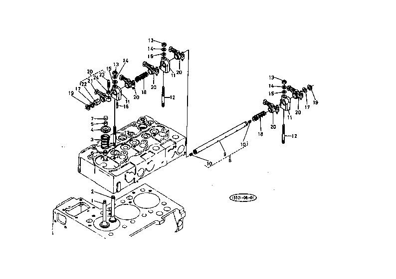 Valve And Rocker Arm
