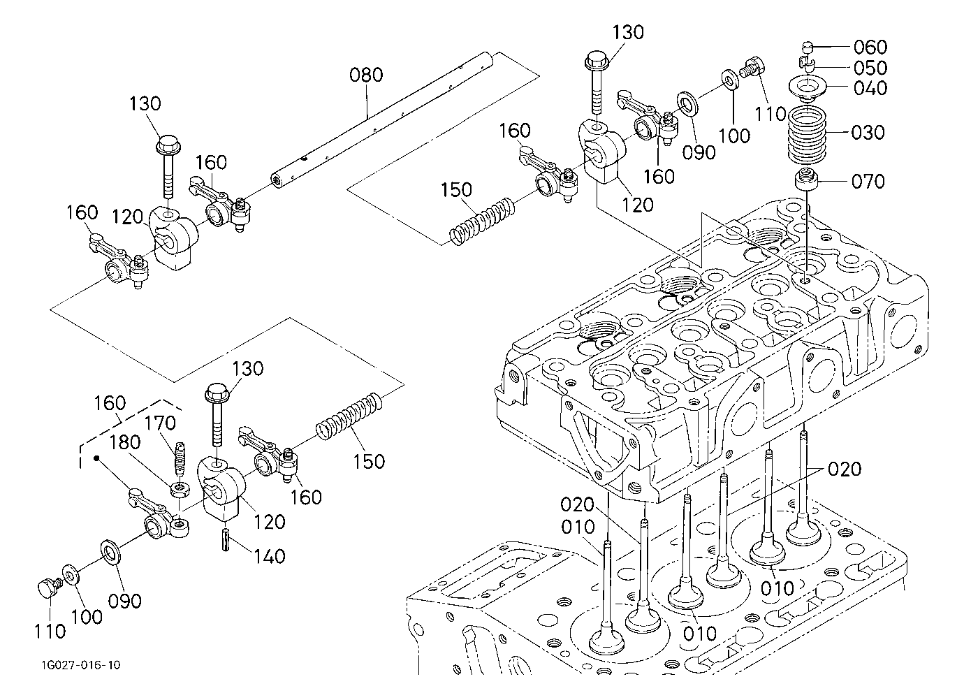 Valve And Rocker Arm