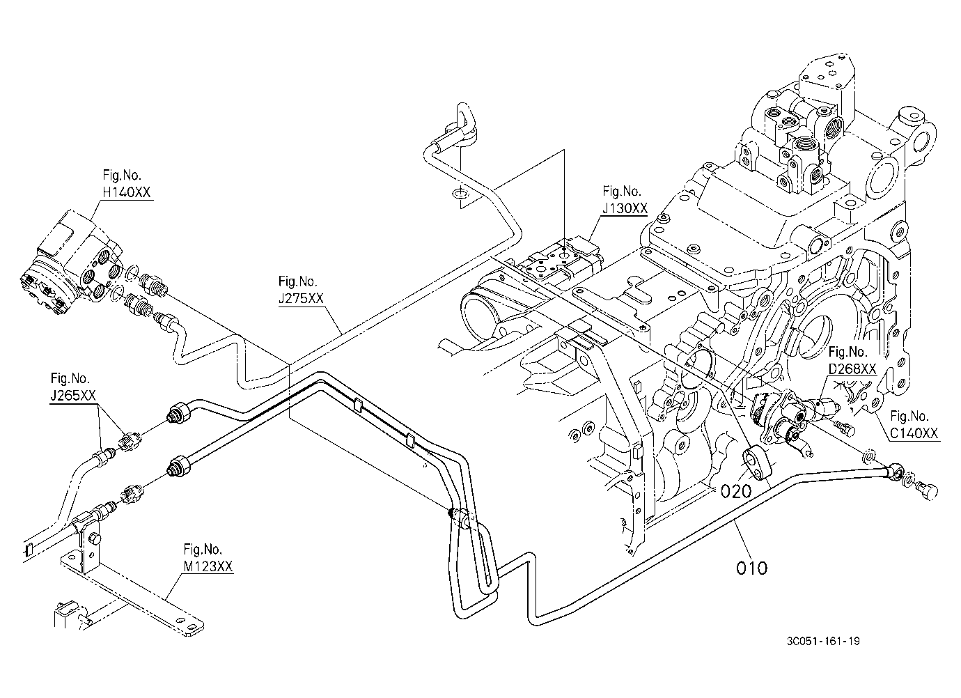 Hydraulic Oil Line (Controller/Pto) [New]