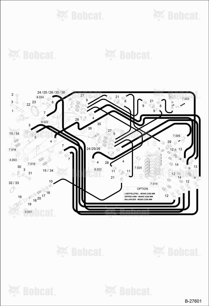 Hydraulic Installation (BOOM - MONO)