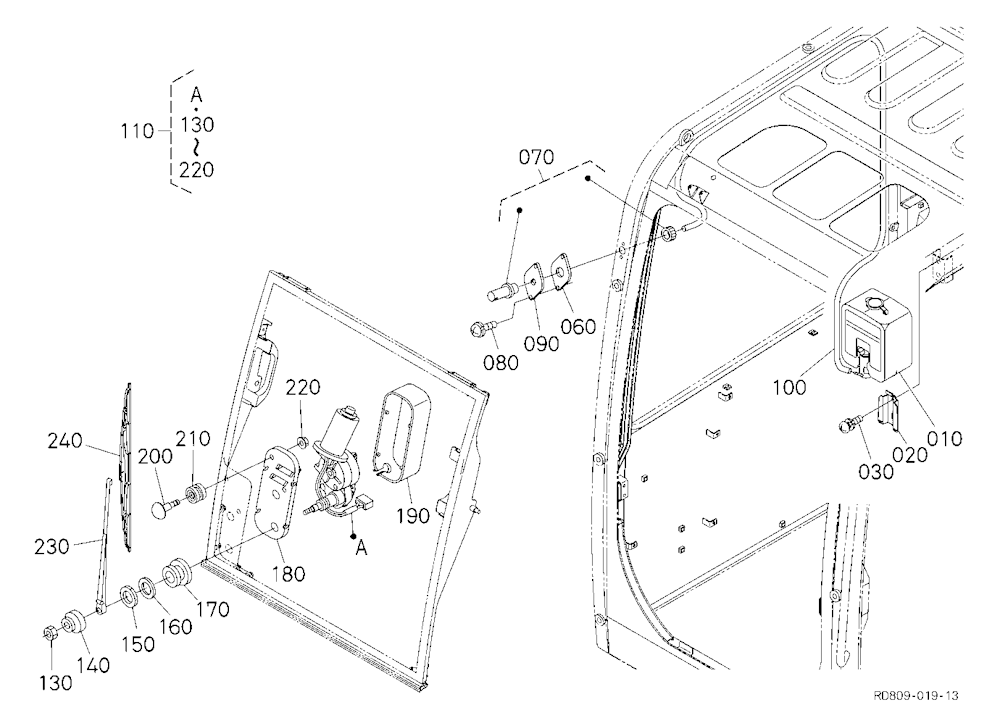 Cabin(Wiper Motor)