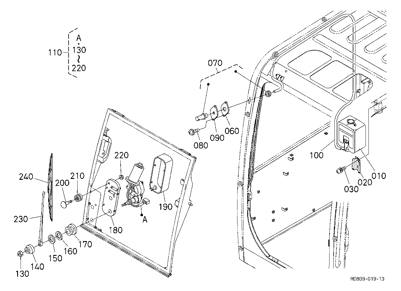Cabin(Wiper Motor)