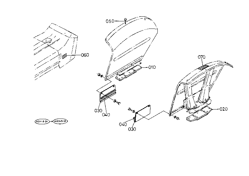 Fender Bracket (Low-Profile) [Option]