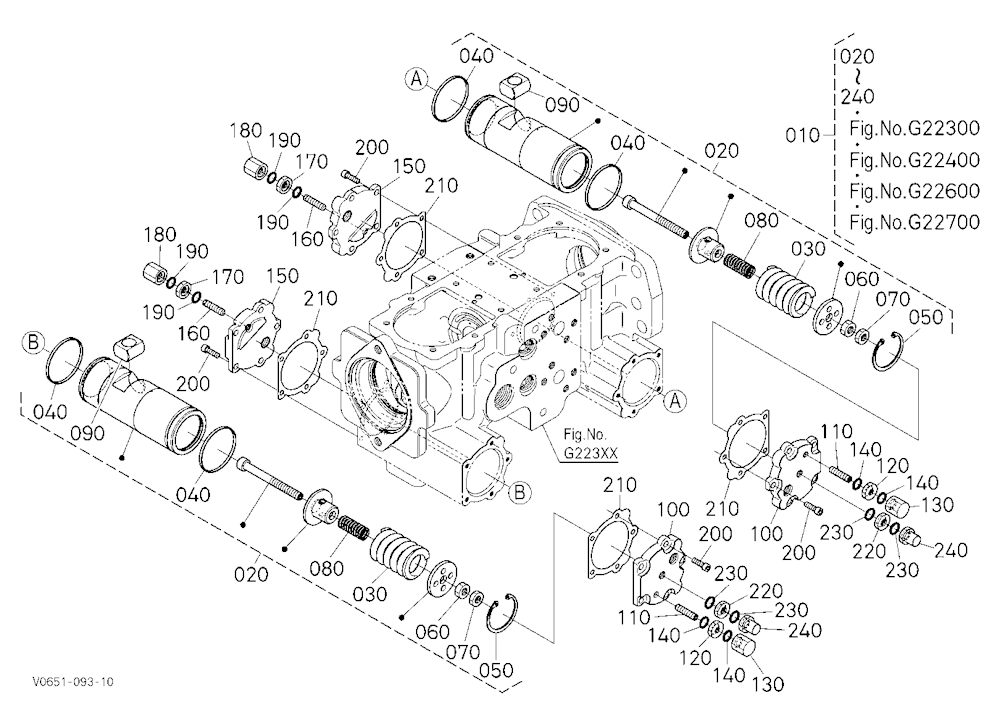 Hst Pump (Piston) [Component Parts]