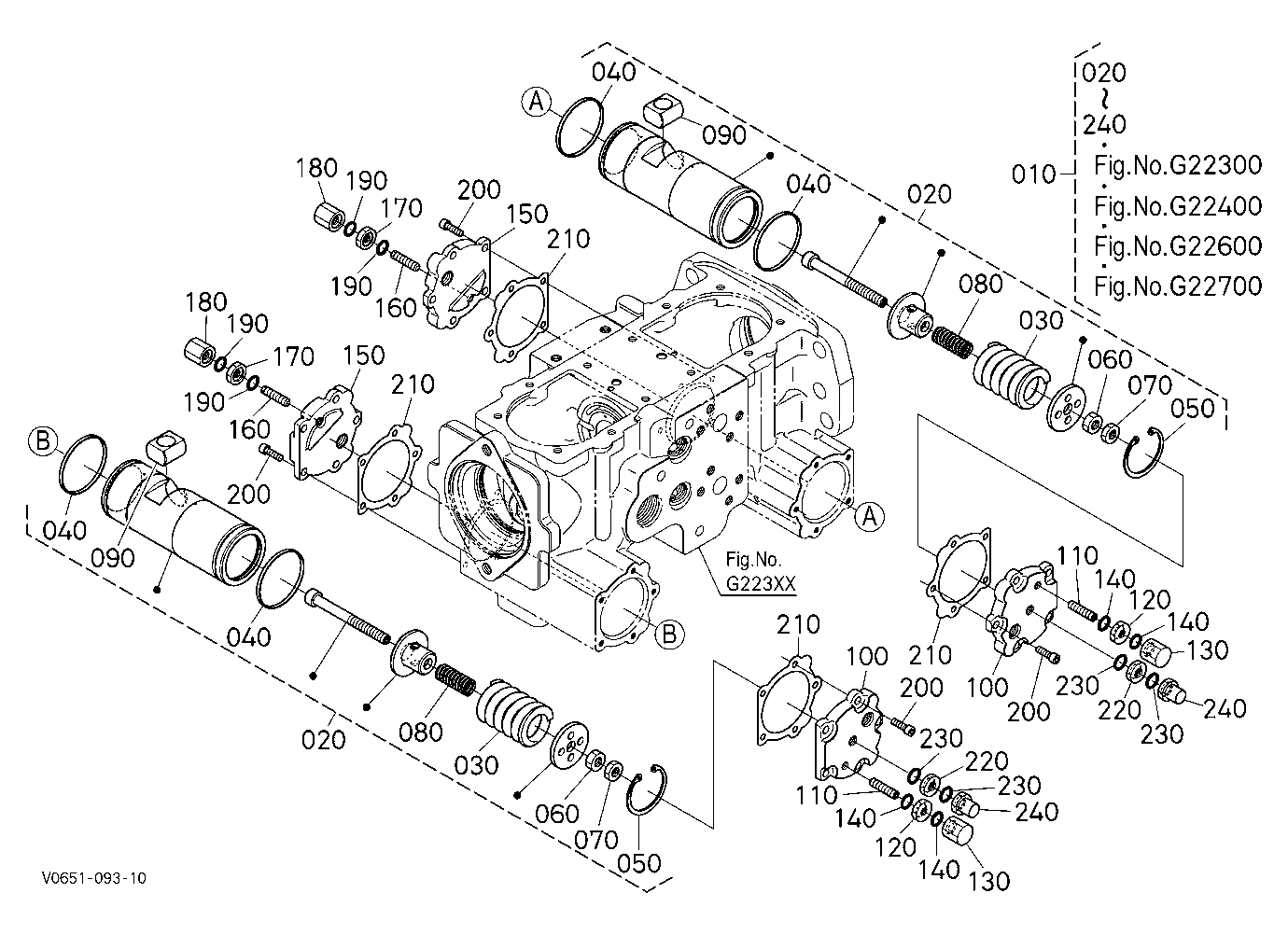 Hst Pump (Piston) [Component Parts]