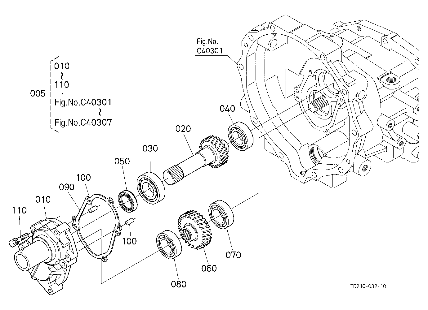 Hst(Input Shaft) [Component Parts]