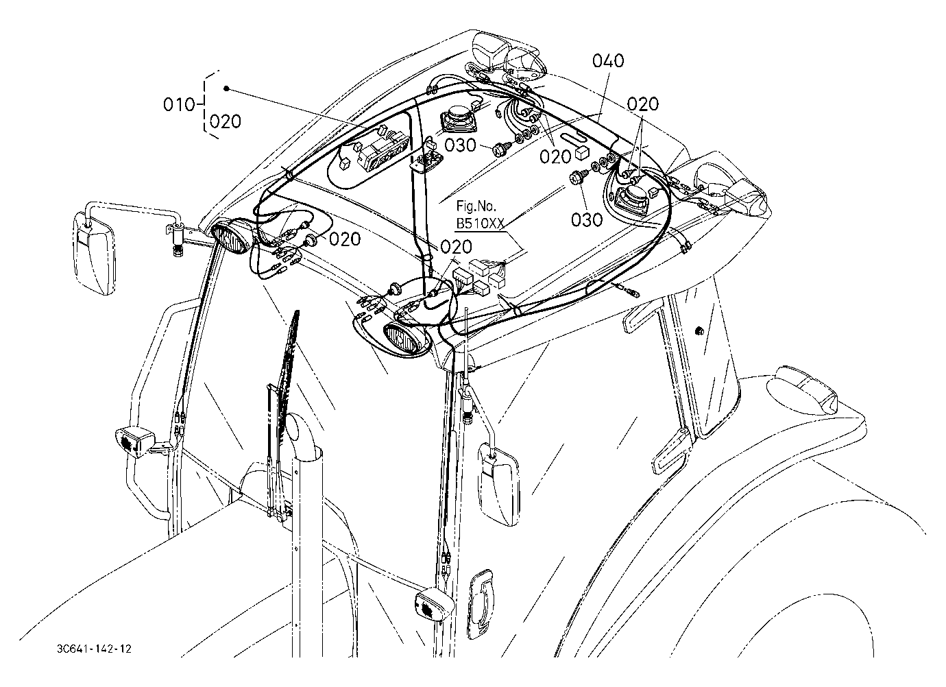 Electrical Wiring (Cab) [A] [Old]