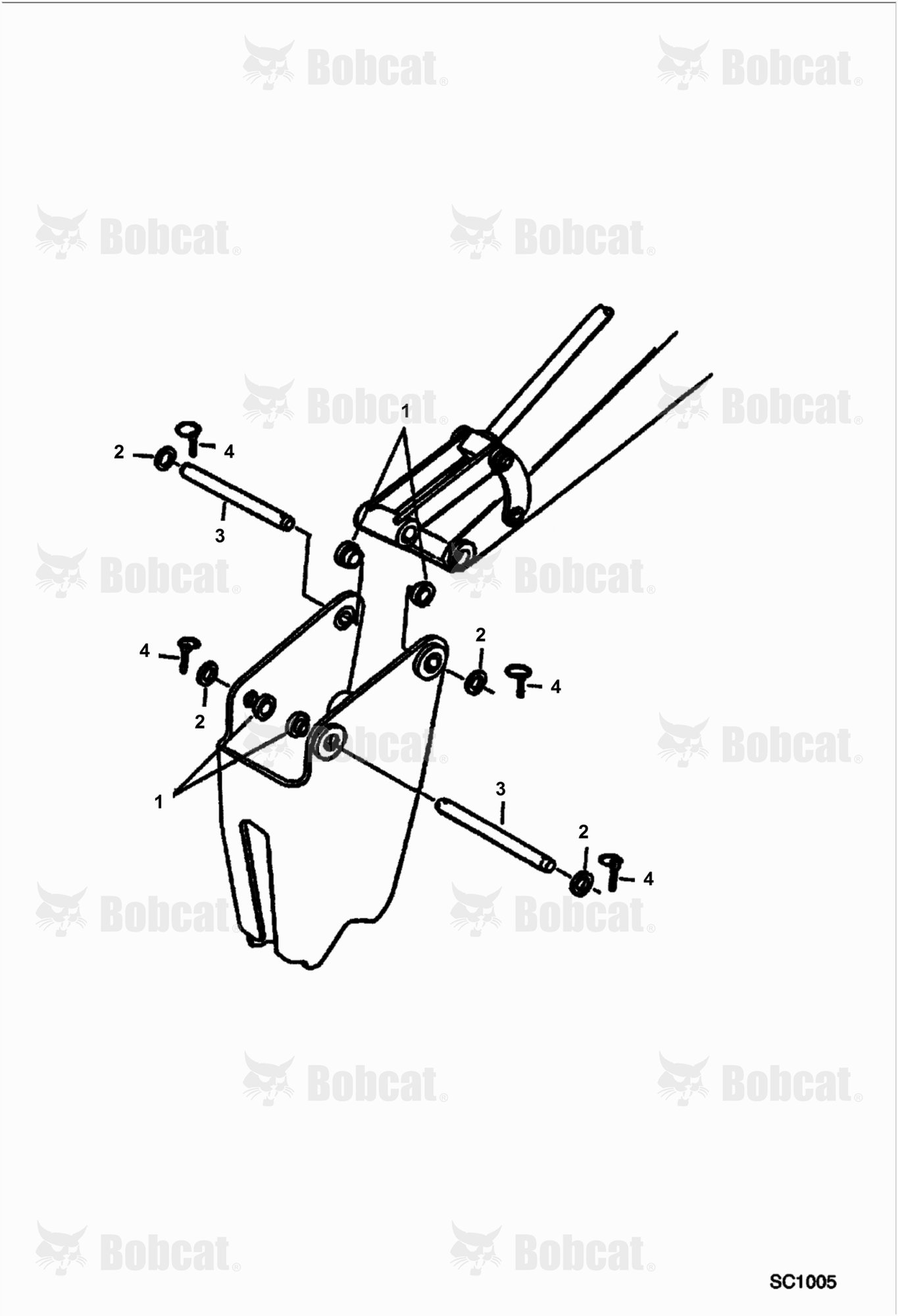 Hydraulic Breaker (2500) (Mounting Kit)