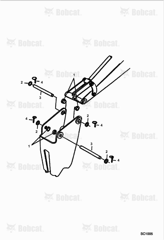 Hydraulic Breaker (2500) (Mounting Kit)