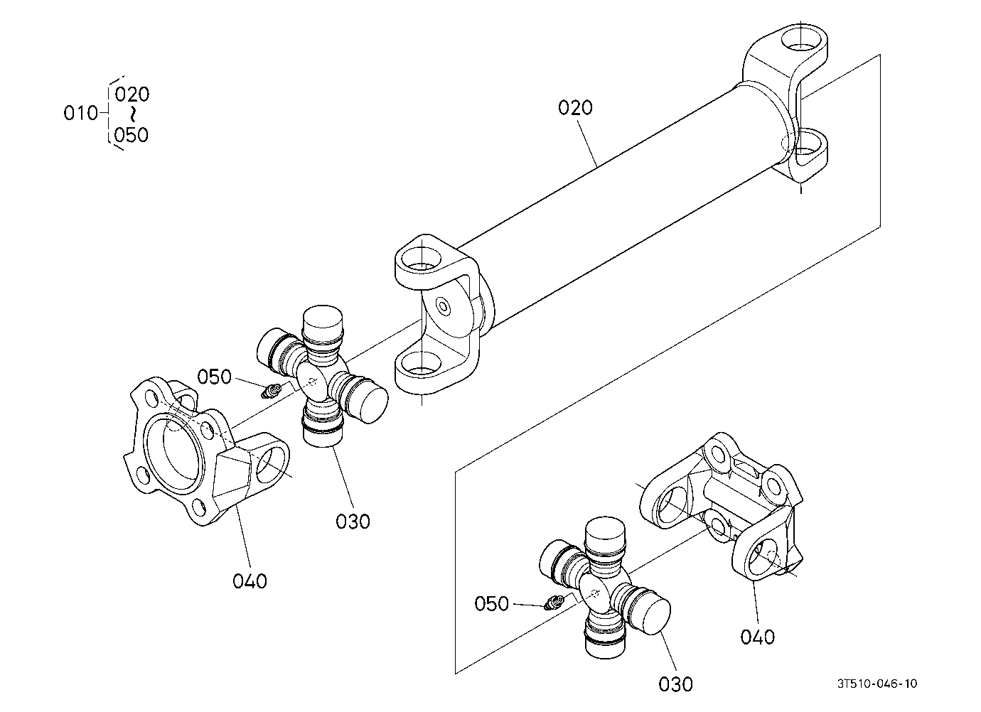 Mid Propeller Shaft [Component Parts] [Dtsc]