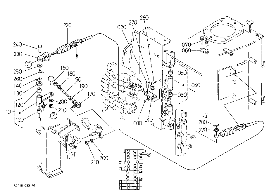 Control Pedal (Swivel/Swing Change 1)
