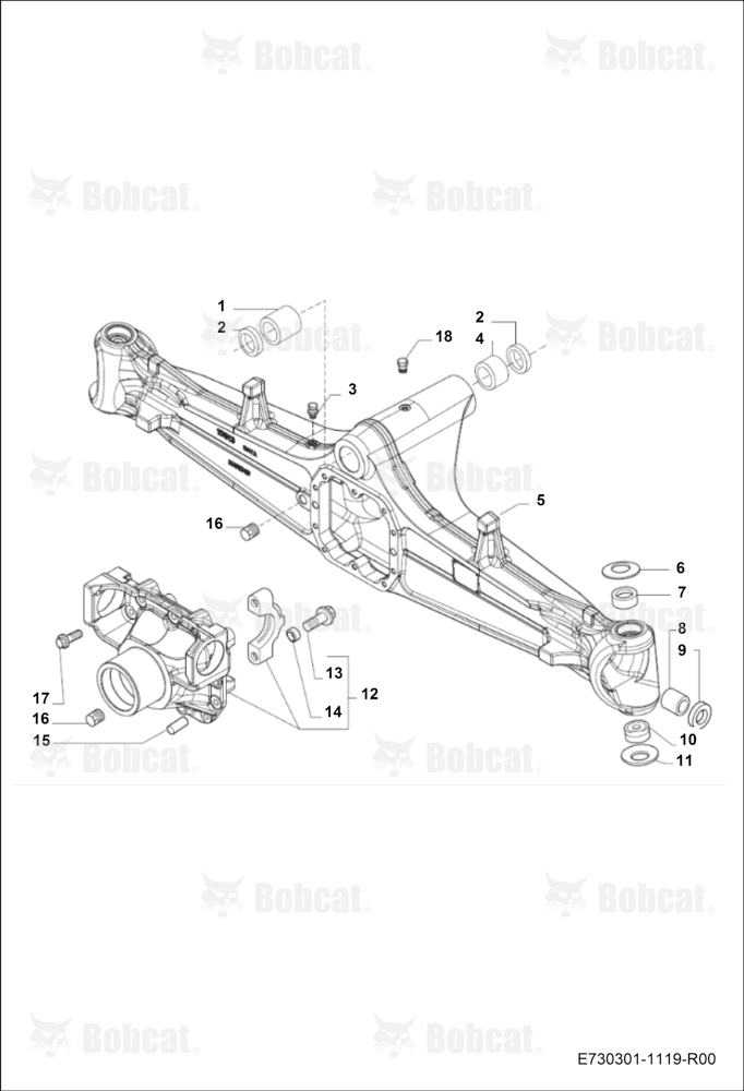 Front Axle (Housing)