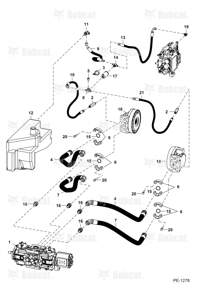 Hydrostatic Circuitry (W/Motors)