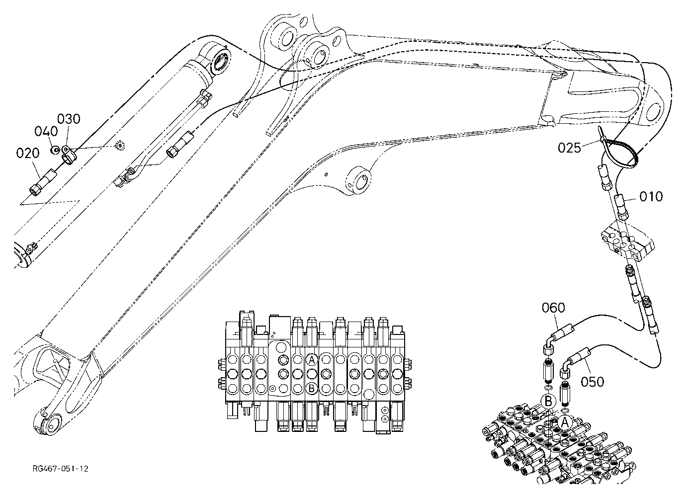Oil Piping (Arm)