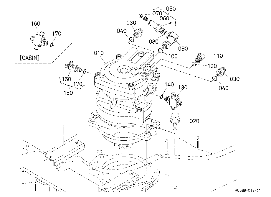 Swivel Motor