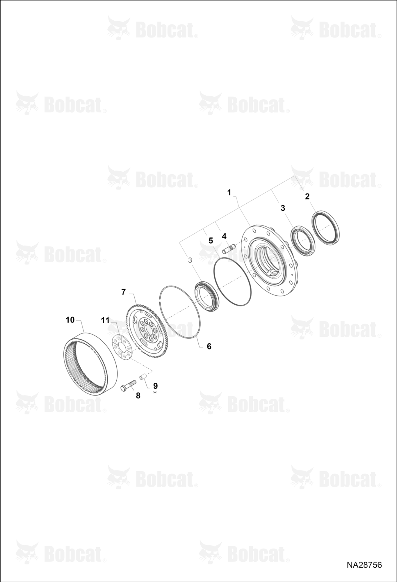 Rear Axle (Wheel Hub)