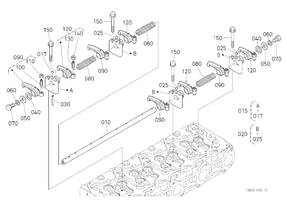 Rocker Arm Shaft