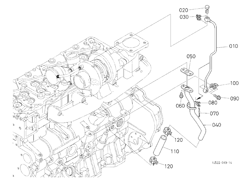 Oil Pipe(Turbo Charger)
