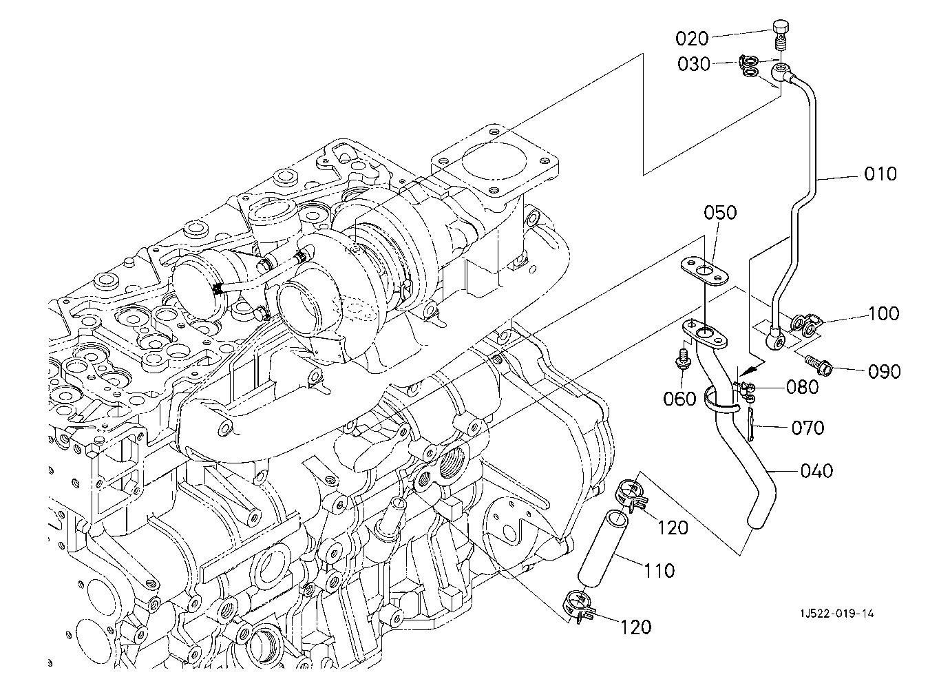 Oil Pipe(Turbo Charger)