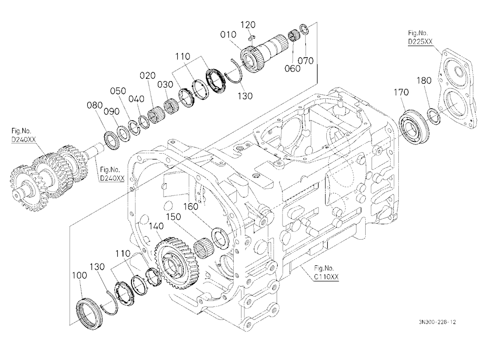 Main Gear Shift Shaft [Dual Speed Type]