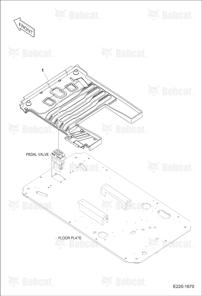 Floor Mat (Two Way)(With Pedal)