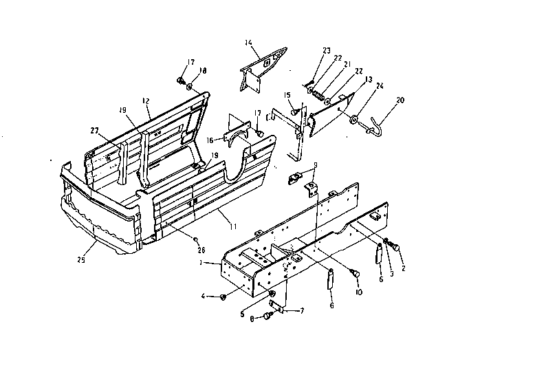Front Axle Frame Group