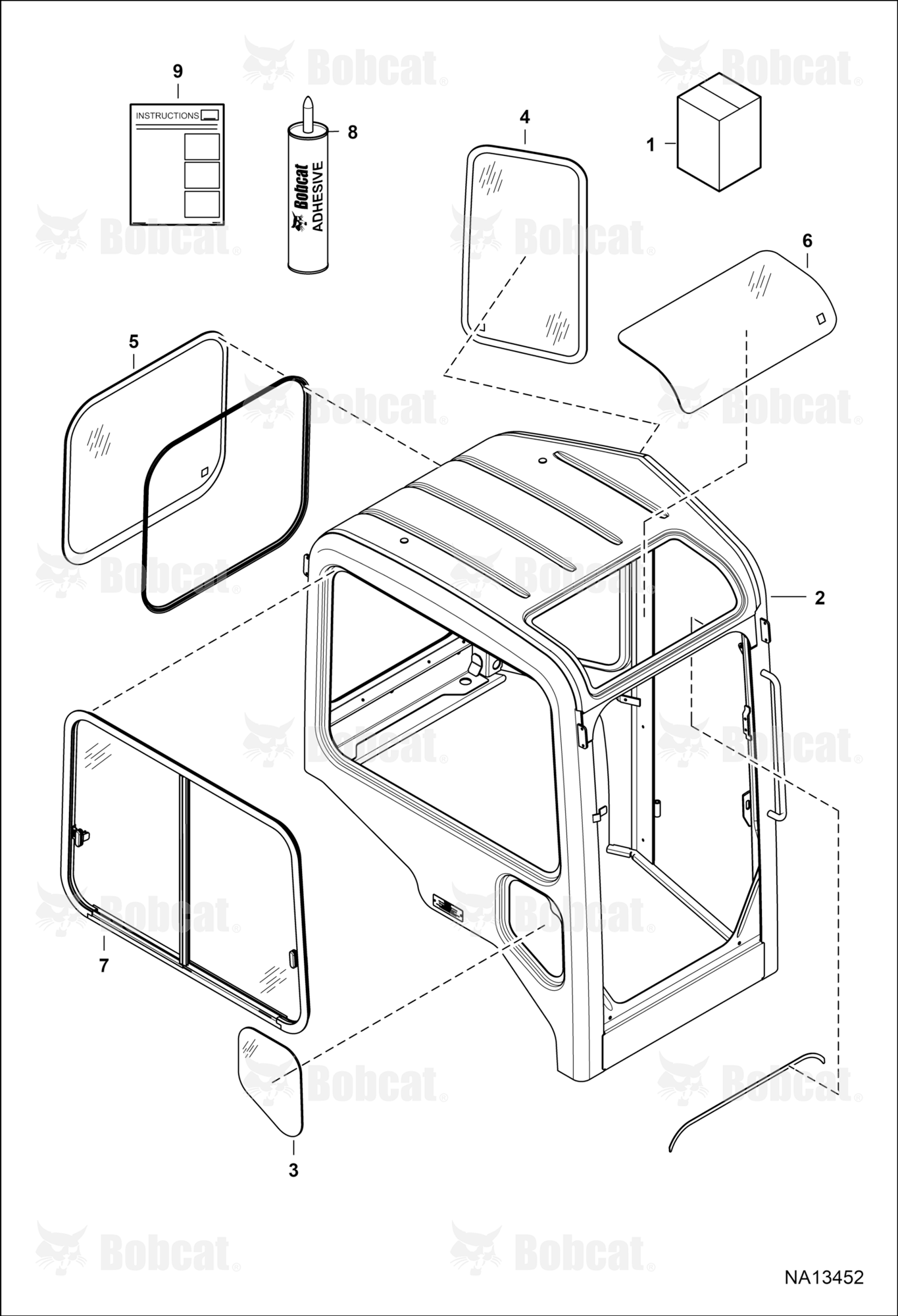 Operator CAB (Cab Kit) (NA)